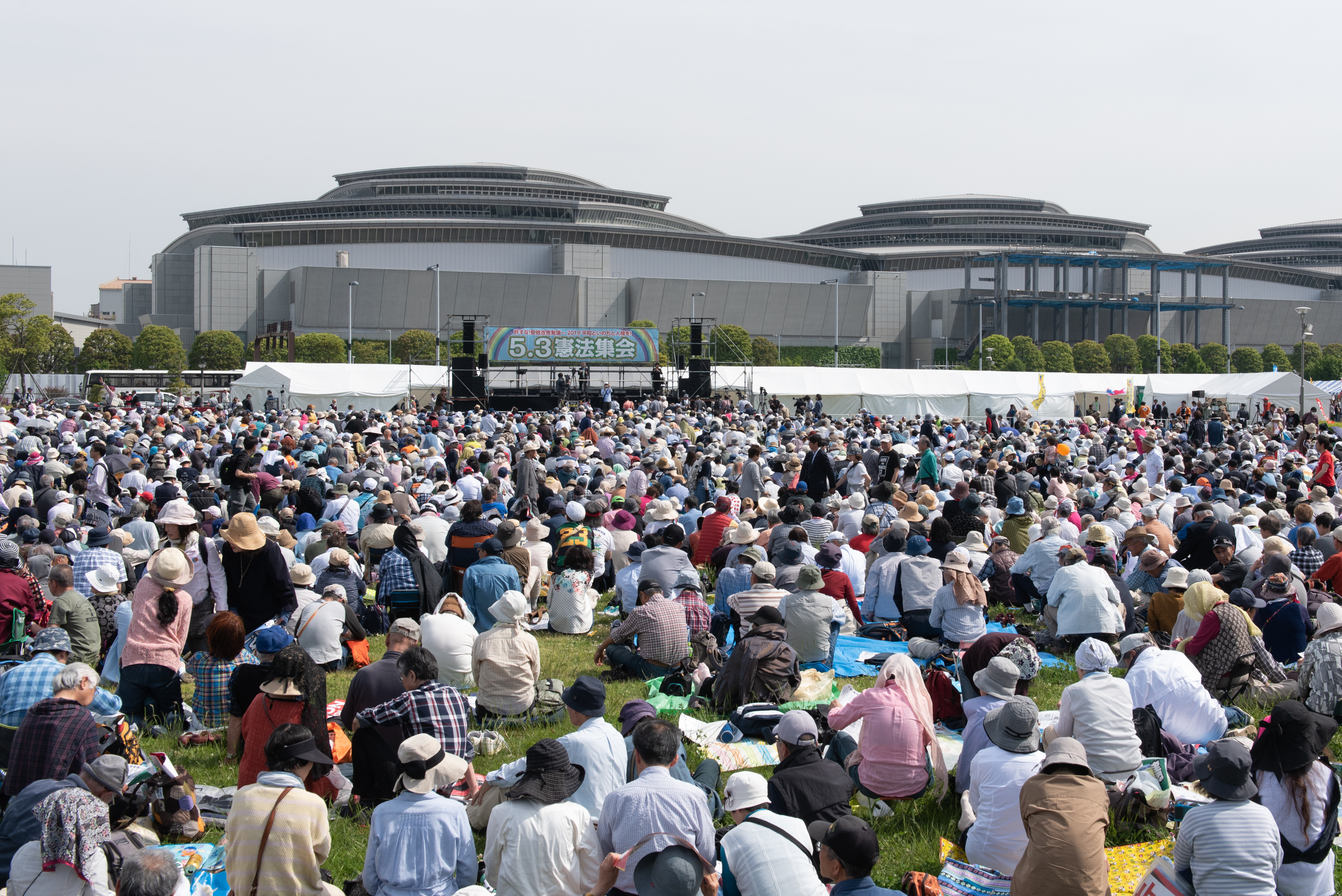 2019年5月3日　憲法集会に参加しました